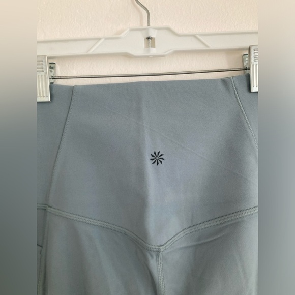 Athleta Salutation Stash Pocket II 7/8 Tight Leggings Mint Green Size 1X Travel - Picture 6 of 9